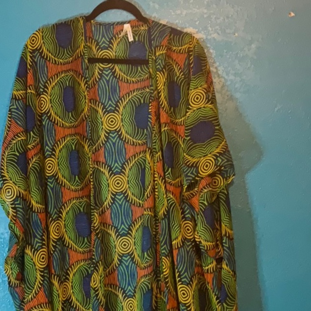 Colorful summer tunic, size 2x, used once! Brand:Truth NYC